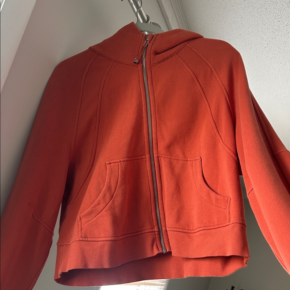 lululemon athletica Orange Hoodie